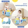 COSTWAY jeździk, jeździk z przyczepą, światłem, muzyką i Podgląd zdjęcia produktu 6