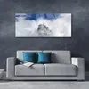 Glasbilder 125x50 Wandbild Druck auf Glas Gebirge Wolken Produktbild-Vorschau 3