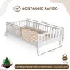 Crazy Pine Letto Alto per bambini 140x200 cm – Letto Anteprima dell’immagine prodotto 3