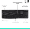 Logitech Tastatur K270 kabellos schwarz Produktbild-Vorschau 21
