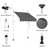 Yaheetech Balkonmarkise mit Handkurbel 150 cm L, Produktbild-Vorschau 5