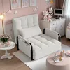 Verstellbares 5-Positionen-Schlafsofa in weißem Produktbild-Vorschau 1