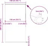 vidaXL Duschrollo mit Kassette 140x240 cm Stoffbreite 136 Produktbild-Vorschau 7