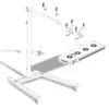 Supporto regolabile in altezza Phipower per lampada per Anteprima dell’immagine prodotto 14