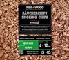 PINI 15 Kg Räucherchips Eiche 6-12 mm Smoking Chips Produktbild-Vorschau 1