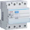 HAGER RCCB Fehlerstromschutzschalter 3P+N 63A 30mA 6kA AC Produktbild-Vorschau 1