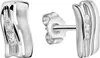 Zeeme Basic Ohrstecker 925/- Sterling Silber 1,0cm weiß Produktbild-Vorschau 1