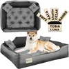 Grande cuccia per cani 115x95 cm Cuscino per cani Divanetto Anteprima dell’immagine prodotto 5
