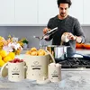 Theo&Cleo Sada plechoviek na zemiaky Retro dizajn béžová Náhľad obrázku produktu 4