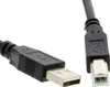 USB-A Kabel auf USB-B - 150cm, schwarz Produktbild-Vorschau 2