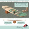 F2 Balance Board set complet rouleau en liège demi-sphère Voir les images du produit 2