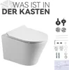 HOROW Spülrandlos Hänge Toilette WC Nano-Beschichtung Produktbild-Vorschau 10