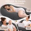 Oreiller ELONEO pour dormir sur le côté avec housse, Voir les images du produit 4