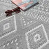 Outdoor Teppich Flachgewebe modern Boho Ethno wetterfest Produktbild-Vorschau 4