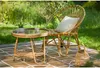 Table basse de jardin - Rinca - rotin naturel tressé - Voir les images du produit 3