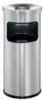 DURABLE Papierkorb SAFE mit Ascher 17 Liter silber metallic Produktbild-Vorschau 1