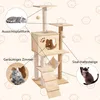 Glamexx24 Kratzbaum Katzenbaum Sisal Kletterbaum XXL Produktbild-Vorschau 4