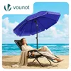 VOUNOT® Sonnenschirm Strandschirm 200cm mit Tragetasche und Produktbild-Vorschau 2