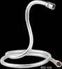 Durchschlauch Glatt Silber Flexibel 1,5 m chrom 1/2 Produktbild-Vorschau 1