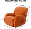Topchances Velvet Recliner Chair Cover, Stretch Recliner Náhled obrázku produktu 3