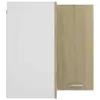 vidaXL Pensile ad angolo Lyon Sonoma rovere 57x57x60 cm Anteprima dell’immagine prodotto 5