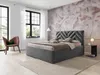A bedroom scene with a bed, chair, and a window. Náhled obrázku produktu