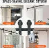 VEVOR 244cm okucie do drzwi przesuwnych System drzwi Podgląd zdjęcia produktu 6