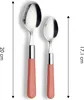 Echtwerk Bistro Besteck-Set 16TLG Essbesteck, Farbe:Rosa Produktbild-Vorschau 6