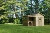 4iQ Holz-Kinder-Gartenhaus „Ela“ – 240×125×173 cm Spielhaus Produktbild-Vorschau 3