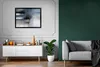 MuchoWow® Gerahmtes Poster Wolken - Gold - Abstrakt 80x60 Produktbild-Vorschau 6