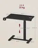 VASAGLE Stehtisch, Beistelltisch mit Rollen, 80 x 45 cm Produktbild-Vorschau 6