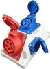 RoadEu - Kombi Wandsteckdose - Wandverteiler 16A CEE Produktbild-Vorschau 4