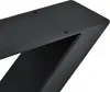 Piètement de table 'Greith' lot de 2 X-forme Noir 69x72 cm Voir les images du produit 4