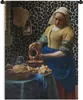 MuchoWow® Wandteppich Wandbehang Milchmädchen - Kunst - Produktbild-Vorschau 1