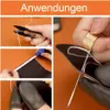 Leder Nähen Set Lederhandwerk Werkzeug Set Leder Faden Produktbild-Vorschau 6