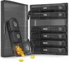 Tablettenbox 7 Tage tragbar mit 3 Fächern, BPA-frei Produktbild-Vorschau 1