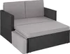 tectake® Rattan Lounge Korfu 2-seater resistant Náhled obrázku produktu 1