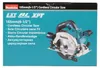 Makita DHS660Z, Czarny, Niebieski, 16,5 cm, 5000 RPM, 5,7 Podgląd zdjęcia produktu 42