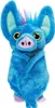 Plüschtier Fledermaus 20 cm, blau türkis rosa, Fledermäuse Produktbild-Vorschau 1