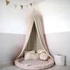 Dosel beige claro con aplicación dorada - Cielo de cama Vista previa de la imagen del producto 1