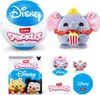A collage of Disney Snackles toys and packaging. Produktbild-Vorschau