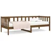 Tagesbett Honigbraun 80x200 cm Massivholz Kiefer Produktbild-Vorschau 1
