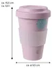 AWAVE®  Kaffeebecher To Go 400 ml rPET | Rosa Produktbild-Vorschau 3