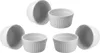 ToCi 6 x Soufflé Förmchen Ø 9 cm - Creme Brulee Schälchen | Produktbild-Vorschau 1