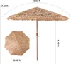 SucceBuy Strohschirm Sonnenschirm Hawaii Strand Terrasse Produktbild-Vorschau 7