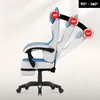 Fotel gamingowy Huzaro Force 3.7 Blue z ergonomiczną Podgląd zdjęcia produktu 6