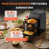 Airfryer, Heißluftfritteuse 2 Kammern, 11L Produktbild-Vorschau 8