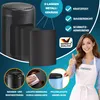 MONZANA® Mülleimer Küche mit Sensor 30L Edelstahl USB Produktbild-Vorschau 5
