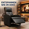 Fernsehsessel Elektrisch mit Liegefunktion, Massagesessel Produktbild-Vorschau 6