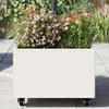 vidaXL Sonnenschirmständer Weiß 45 x 45 x 45 cm Stahl Produktbild-Vorschau 4